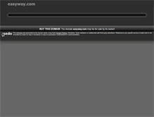 Tablet Screenshot of easyway.com