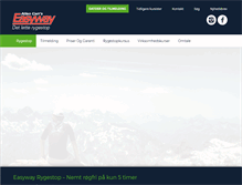 Tablet Screenshot of easyway.dk