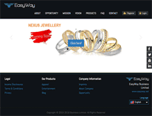 Tablet Screenshot of easyway.net